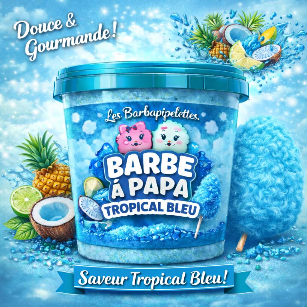 Seau Tropical Bleu 60g